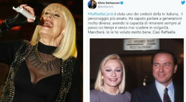 Raffaella Carrà, da Mattarella a Berlusconi: i ricordi dal mondo della politica
