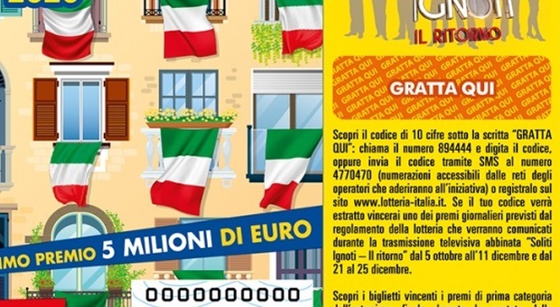 Lotteria Italia 2021, i biglietti vincenti di prima categoria: uno venduto in provincia di Roma