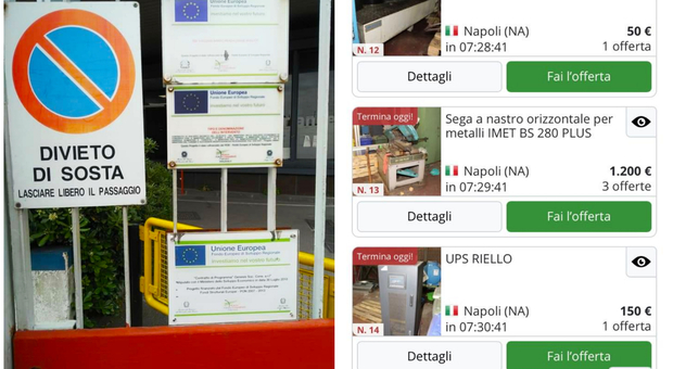 Whirlpool Napoli, macchinari venduti on line a prezzi stracciati: primi lotti vanno a ruba, seconda asta deserta