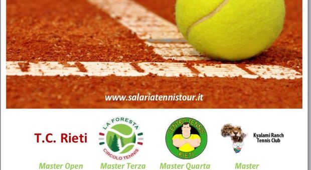 Rieti, tutto pronto per il Master finale del Salaria Tennis Tour Le classifiche