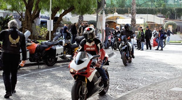 Sorrento, motociclisti da tutta Europa sulle note di Pino Daniele