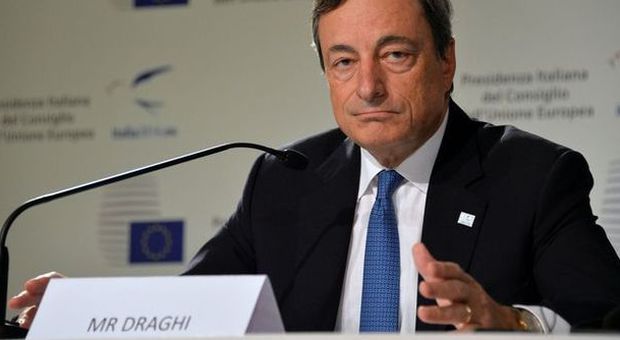 Draghi: «Puntare contro l'euro è senza senso. Ripresa iniziata e più forte che in passato»