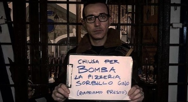 Sorbillo dopo la bomba: «Sono demoralizzato ma non lascio Napoli. E domani pizza della legalità in regalo a tutti»