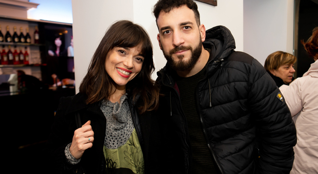 Paola Pessot e Leonardo Bocci in scena al Parioli Theatre Club il 14 febbraio 2019. Foto Cosimo Sinforini
