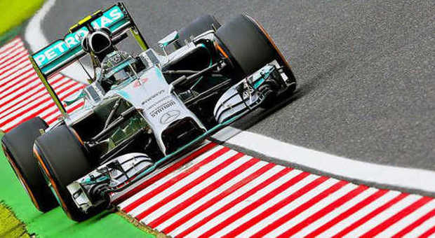 La Mercedes di Nico Rosberg a Suzuka