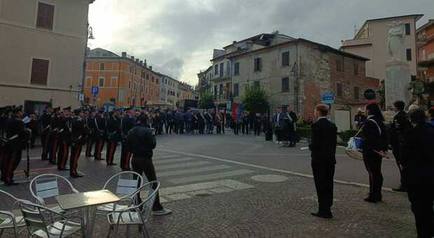 Ceccano, fanfara dei carabinieri per la rinascita del Monumento ai caduti