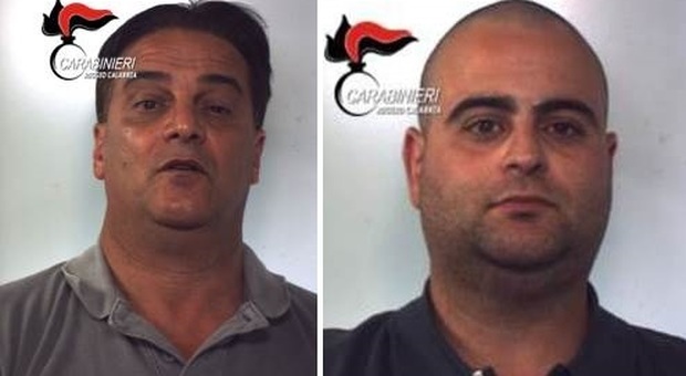 Angelo Scarfone e Luigi Timpani, i due arrestati
