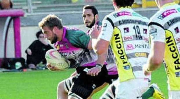Rugby Eccellenza, L'Aquila non sfigura contro la corazzata del Calvisano