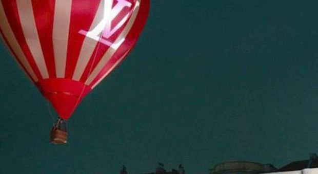 La mongolfiera di Vuitton che volerà a San Marco (dal sito louisvuitton.it)