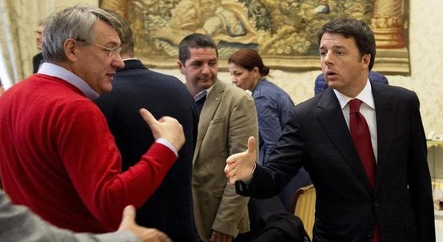 Renzi a Landini: "Io non eletto? La fiducia la dà il Parlamento"