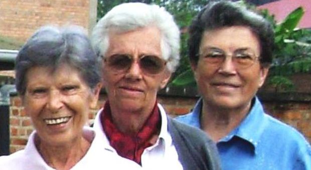 Le suore uccise: da sinistra, Bernardetta Boggian, Olga Raschietti e Lucia Pulici
