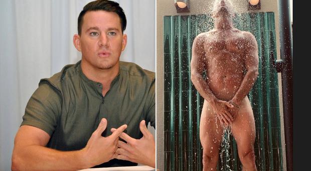 Channing Tatum infuoca Instagram, nudo sotto la doccia per una scommessa persa