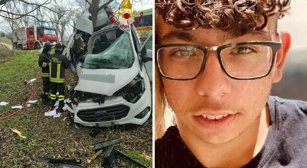 Giuseppe Lenoci, morto in un incidente a 16 anni durante uno stage scuola-lavoro: il conducente del mezzo ha patteggiato 1 anno e 4 mesi