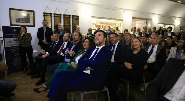 Il Vicepresidente del Consiglio dei ministri Matteo Salvini