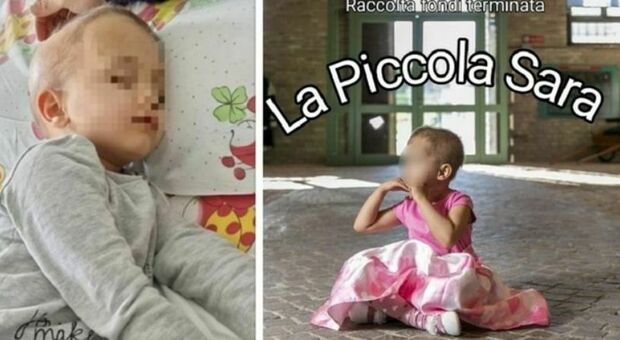 Sara Cantagalli, chiusa la raccolta fondi della bimba di 5 anni con un tumore incurabile: quasi 100mila euro per realizzare i suoi ultimi desideri