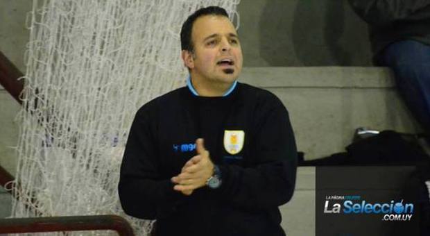 L'allenatore del Fursal Cornedo Diego D'Alessandro