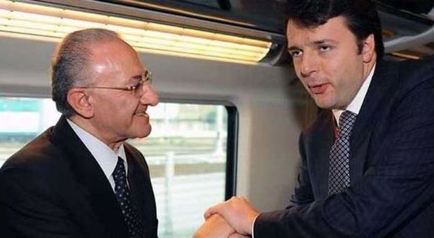 De Luca-Renzi lunga telefonata per l'exit strategy
