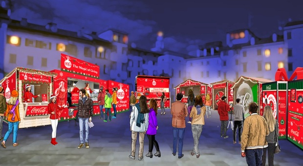 Coca-Cola Christmas Village a Napoli