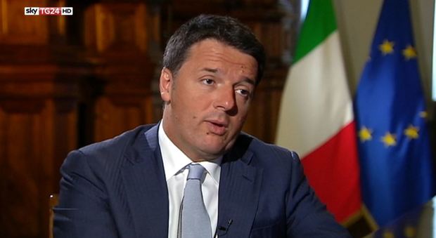 Referendum, Renzi a Sky Tg24: «Se vince il no resta la casta»