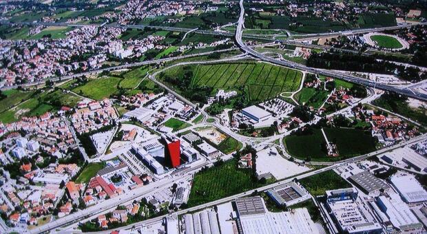 L'area dove sorgerà il nuovo ospedale a Padova Est