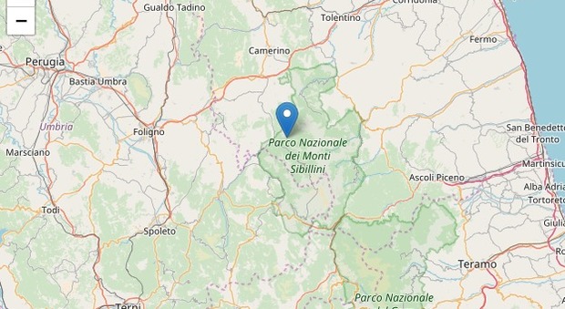 Terremoto nel centro Italia, scossa di magnitudo 3.2: l'epicentro nel maceratese