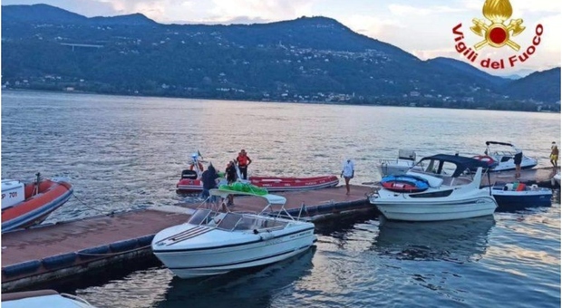 Scontro tra motoscafi sul lago Maggiore, cinque feriti (quattro minorenni): uno è grave