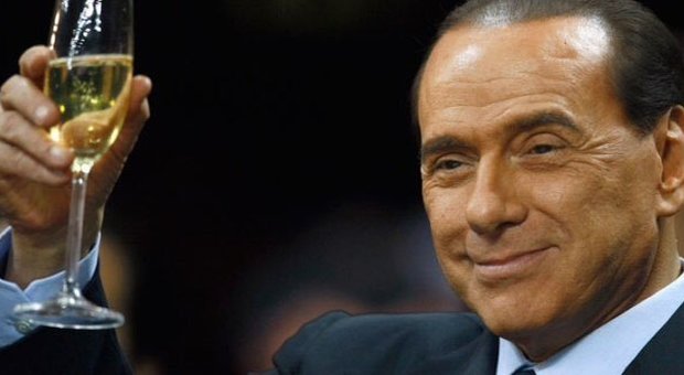 Un brindisi per gli 80 anni di Silvio Berlusconi
