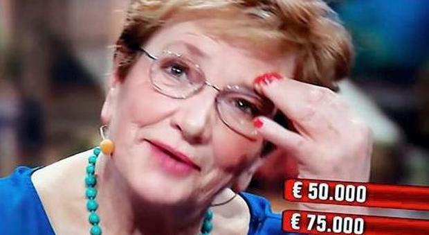 " Te si stà propio braaa": Maria Rosa centra il "pacco" e porta a casa 90mila euro