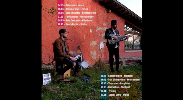 Mattia Caroli & I Fiori del Male tornano in tour: date in Svizzera, Germania e nord Italia