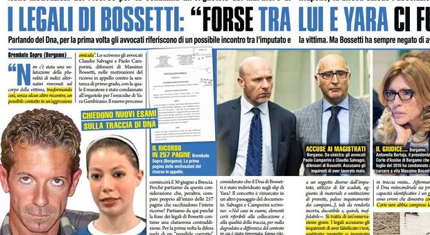Yara, i legali di Bossetti: "Forse ci fu un contatto con la 13enne"