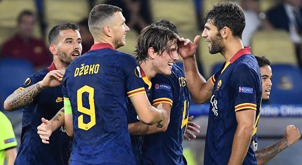 La Roma travolge il Basaksehir 4-0 Zaniolo migliore in campo