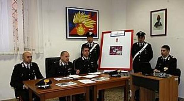 I carabinieri illustrano l'indagine sulle truffe assicurative