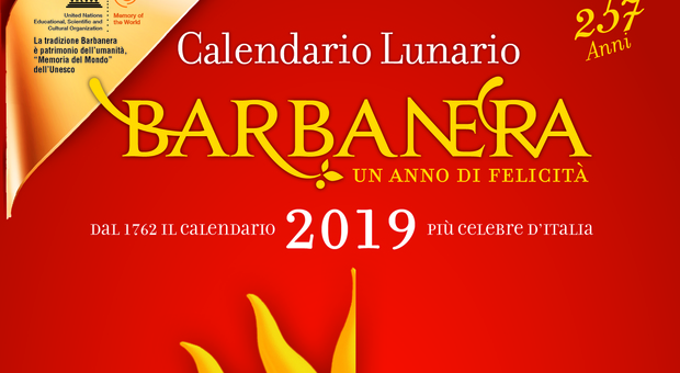 Il calendario-lunario Barbanera da oggi in edicola col Gazzettino