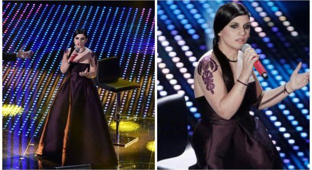 Sanremo, Deborah Iurato e quel vestito viola: lo stilista si dissocia