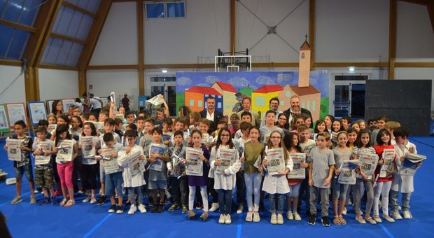 "I bambini ci guardano": festa grande a Tavullia con gli alunni ed il Corriere