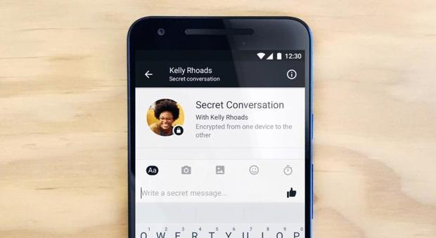 Facebook, anche su Messenger arrivano i messaggi criptati