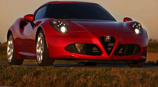 La richiestissima Alfa Romeo 4C