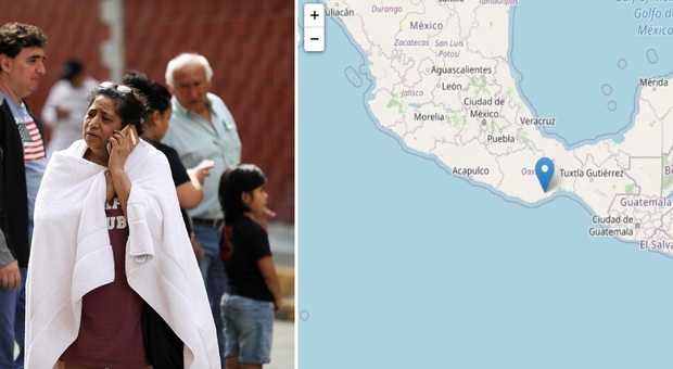 Terremoto in Messico, scossa di magnitudo 7,6 vicino Oaxaca