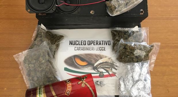 Droga, marijuana e hashish sequestrati al campo Panareo