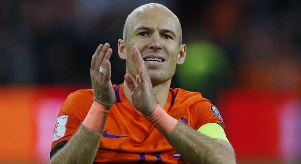 Olanda fuori dal Mondiale: Robben: mi ritiro dalla nazionale