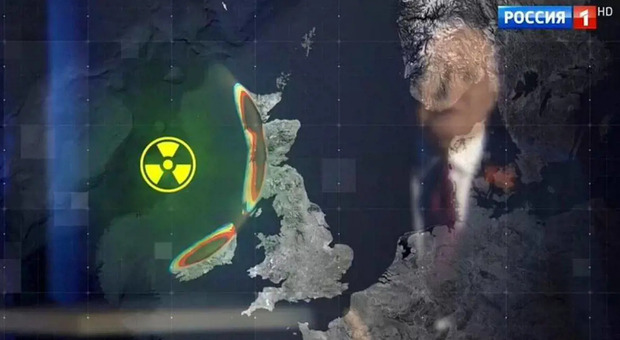 Putin userà la bomba atomica? «Con il Poseidon possiamo cancellare la Gran Bretagna»: le nuove minacce della tv di stato russa