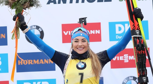 Biathlon, Dorothea Wierer d'oro nell'inseguimento
