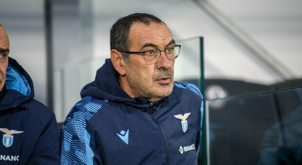 Maurizio Sarri (63), allenatore della Lazio