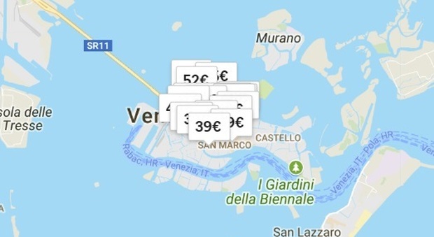 Appartamenti per le vacanze? Nella sola Venezia ci sono oltre 5mila annunci su Airbnb