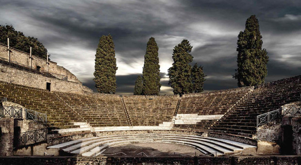 Pompei, l'ultima scoperta: un teatro già nel IV secolo a. C.