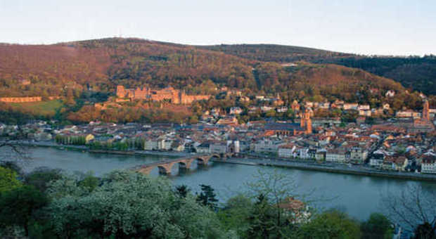 Panoramica su Heidelberg