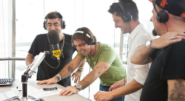 Da sinistra Paolo Noise, Marco Mazzoli, Fabio Alisei e Wender