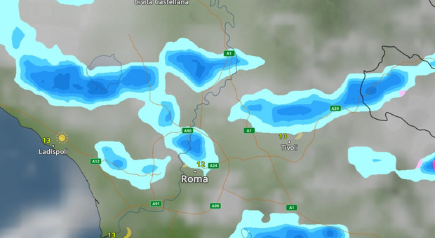Maltempo Roma, previsti temporali anche oggi: dove e quando pioverà? Le previsioni meteo