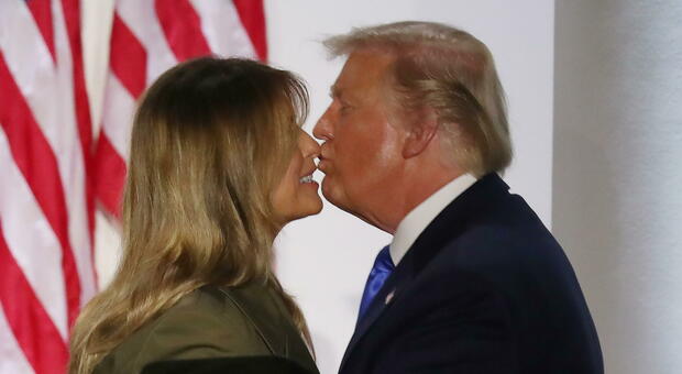Melania Trump star della convention repubblicana: «Mio marito Donald si batte per voi»