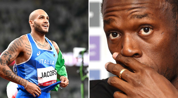 Jacobs oro da record, la strana reazione di Bolt: «Non facciamo paragoni»
